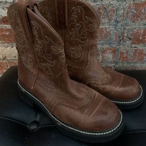 Ariat fatbaby cowboy boots size 7